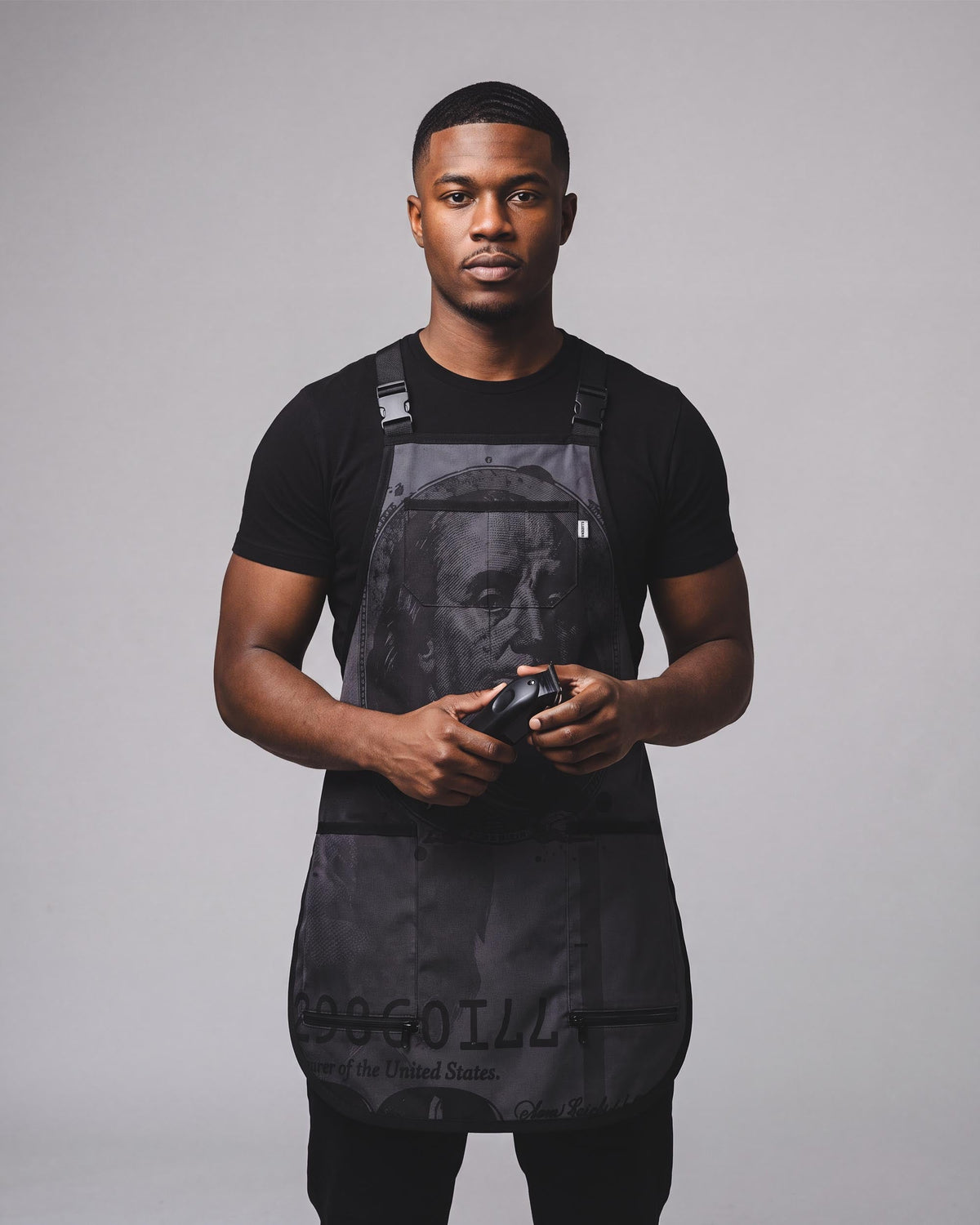 Illuzien $100 Bill (Blackout) Pro Apron