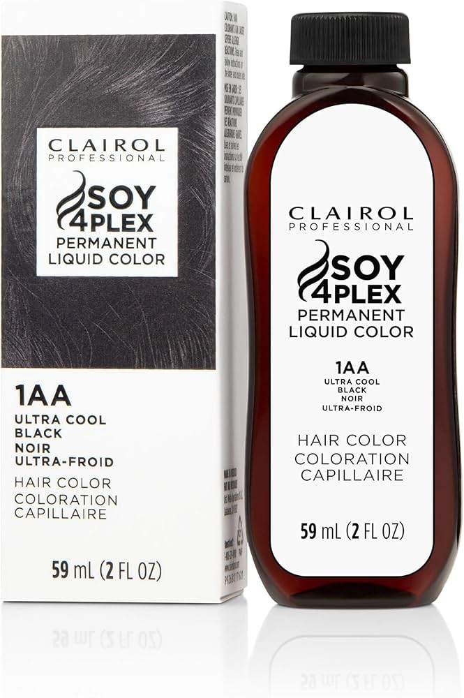 Clairol Soy 4Plex Liquicolor Permanente 1AabV-bv Hight Lift Ultra Cool Blonde Blue Violet