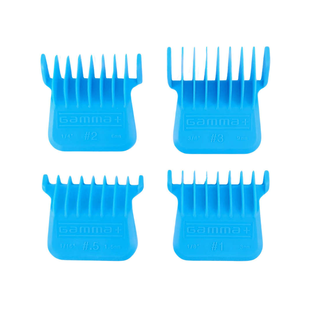 Gamma+ Wide Magnetic Hair Trimmer Guards for Gamma+ and Stylecraft Wide Trimmer Blades (41mm)