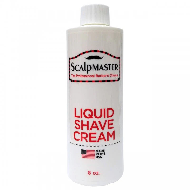 Scalp Master Liquid Shave Cream 8oz