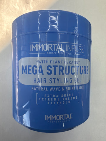 Immortal NYC Infuse Mega Structure Hair Styling Gel 500ml