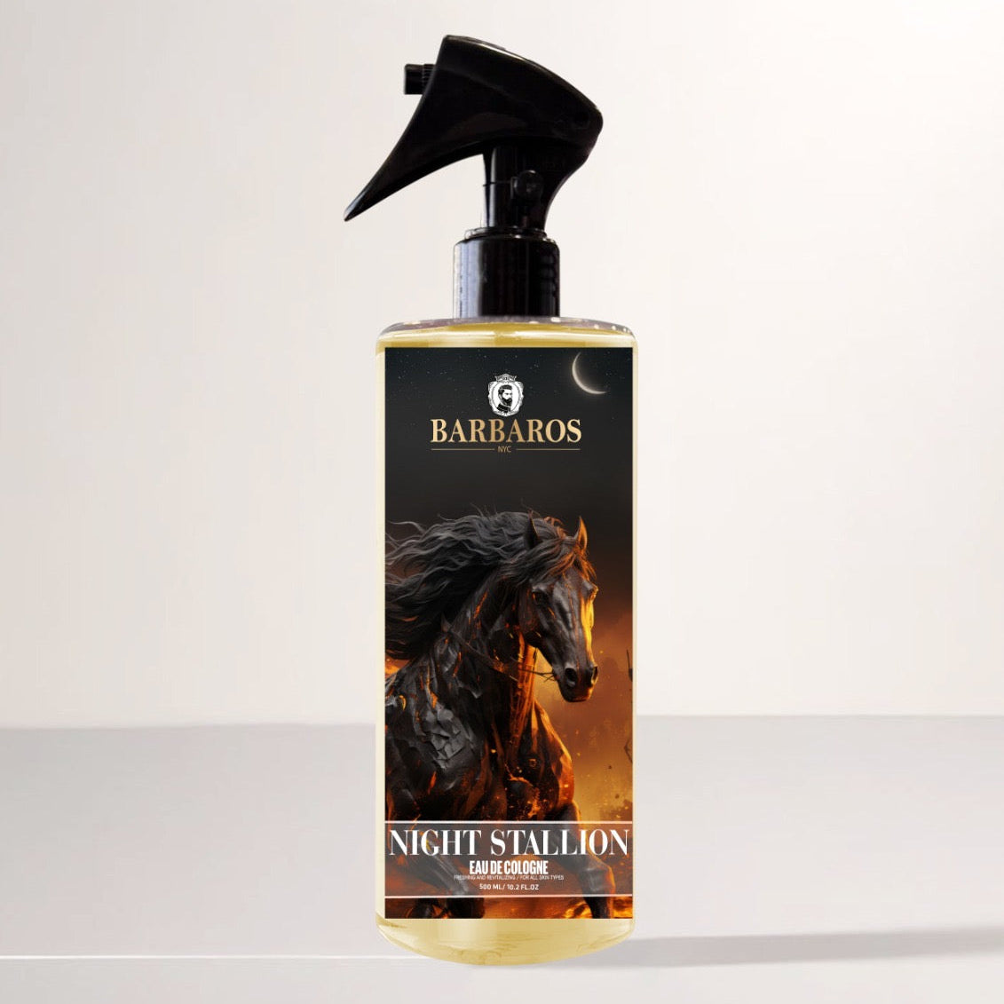 Barbaros cologne/Aftershave 500ml (Night Stallion)