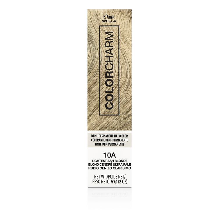 Wella ColorCharm Demi Permanent Hair Color 10A Lightest Ash Blonde