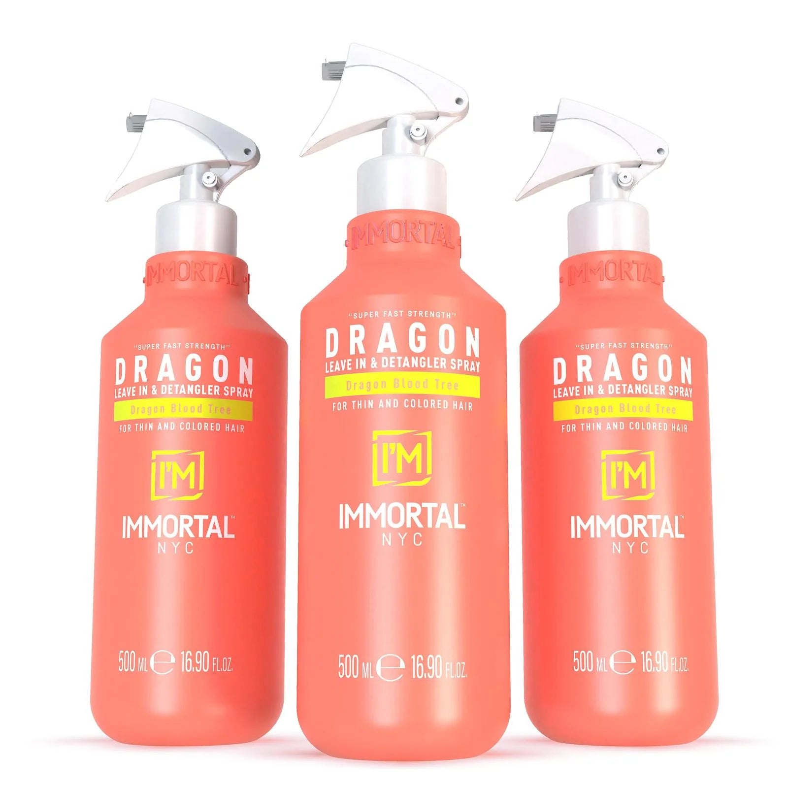 Immortal NYC Dragon, Leave In and Detangler Spray, 16.9 oz