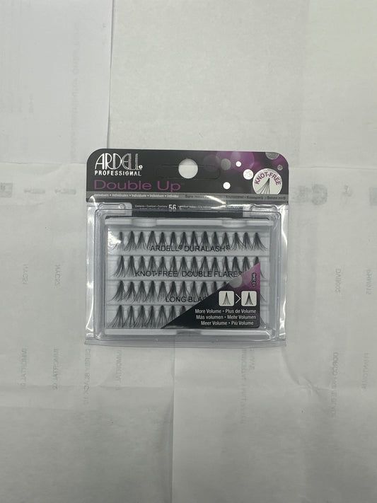 Ardell Double Up Knot Free Medium Black Lashes