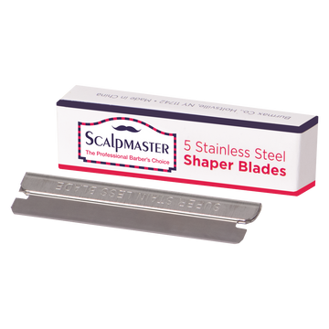 Scalpmaster Stainless Steel Shaper Blades