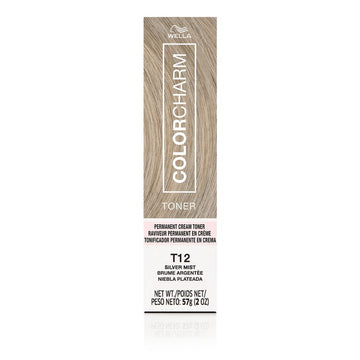 Wella ColorCharm Permanent Crème Toner T12 Silver Mist