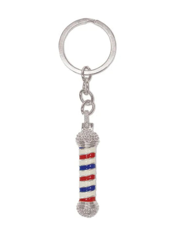 Scalpmaster Barber Pole Keychain