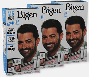 Bigen Medium Brown M5