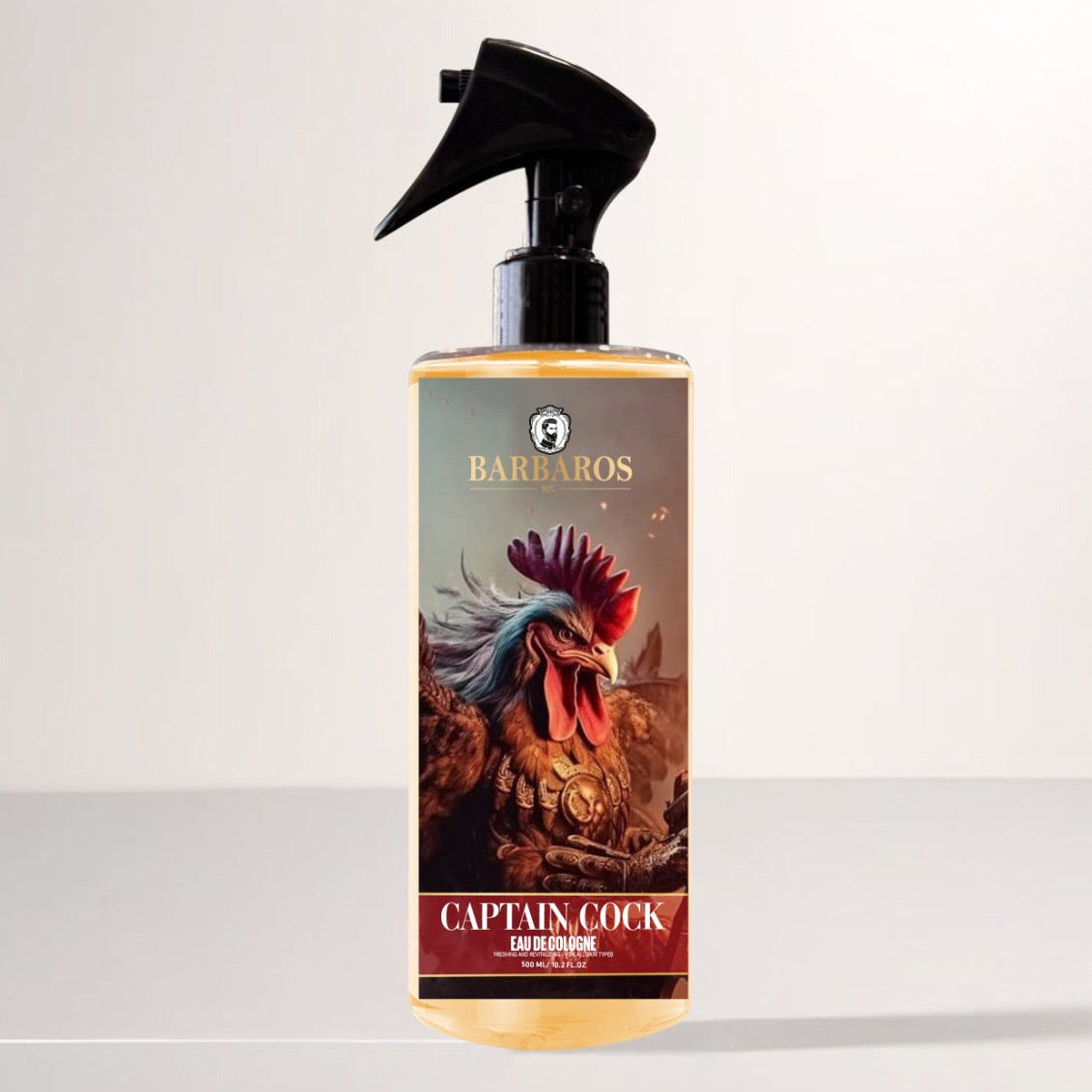 Barbaros cologne/Aftershave 500ml (Captain Cock)