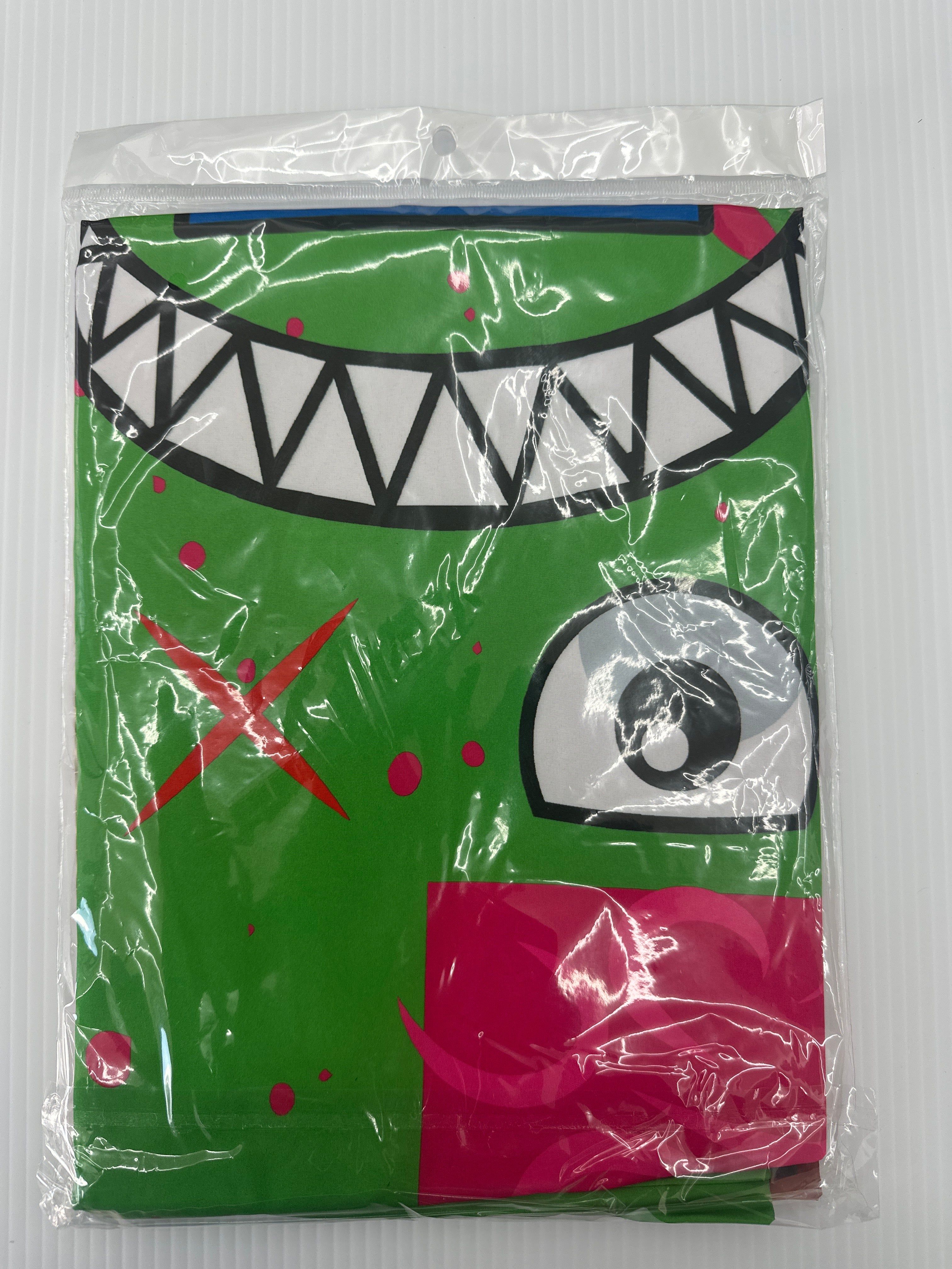 Stylecraft Professional Barber Cape Radioactive Design Green One Size