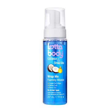 Lottabody Wrap Foaming Mousse with Coconut Shea Oils 7oz