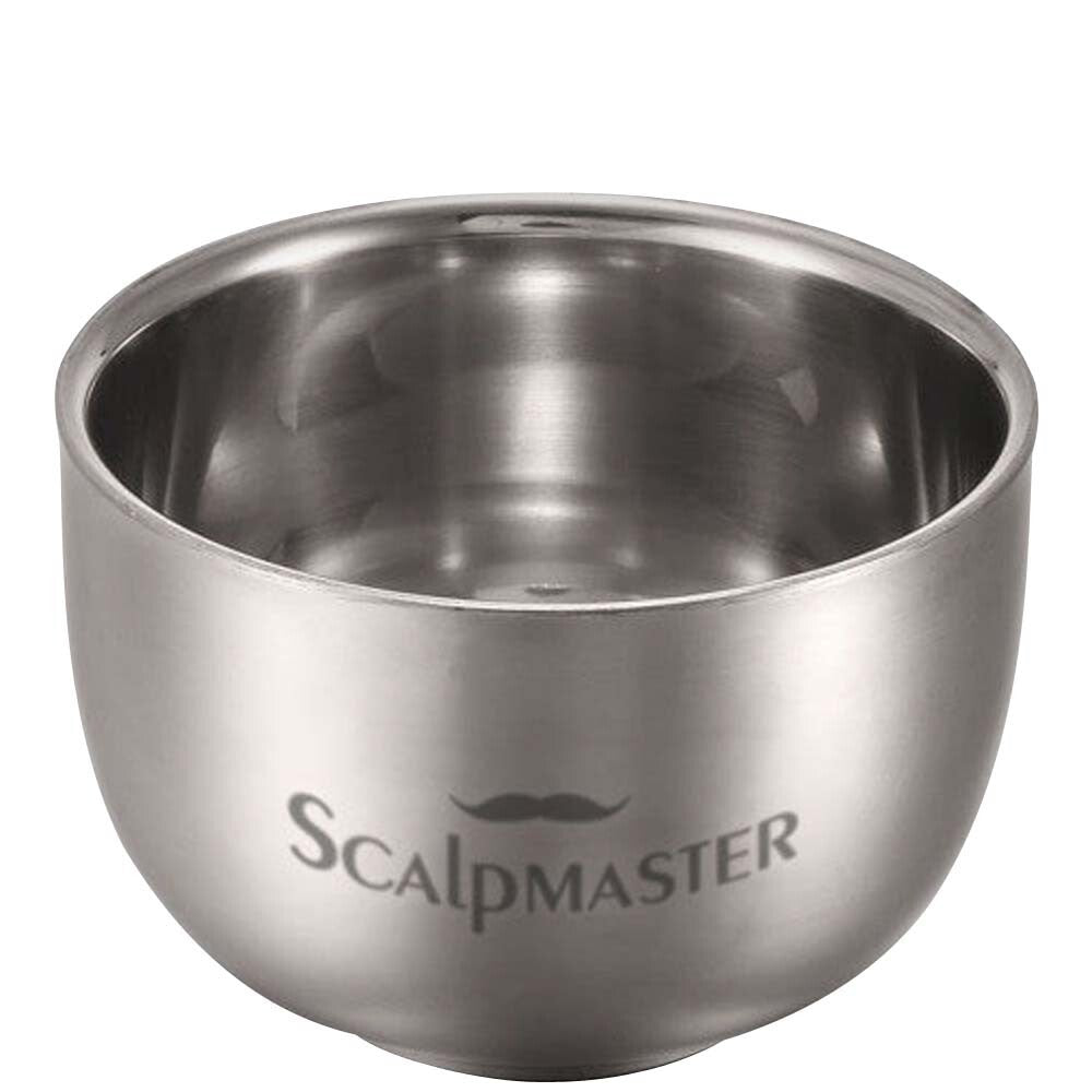 Scalpmaster Stainless Steel Shaving Bowl 3.4oz