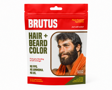 Brutus Hair Beard Color Medium Brown