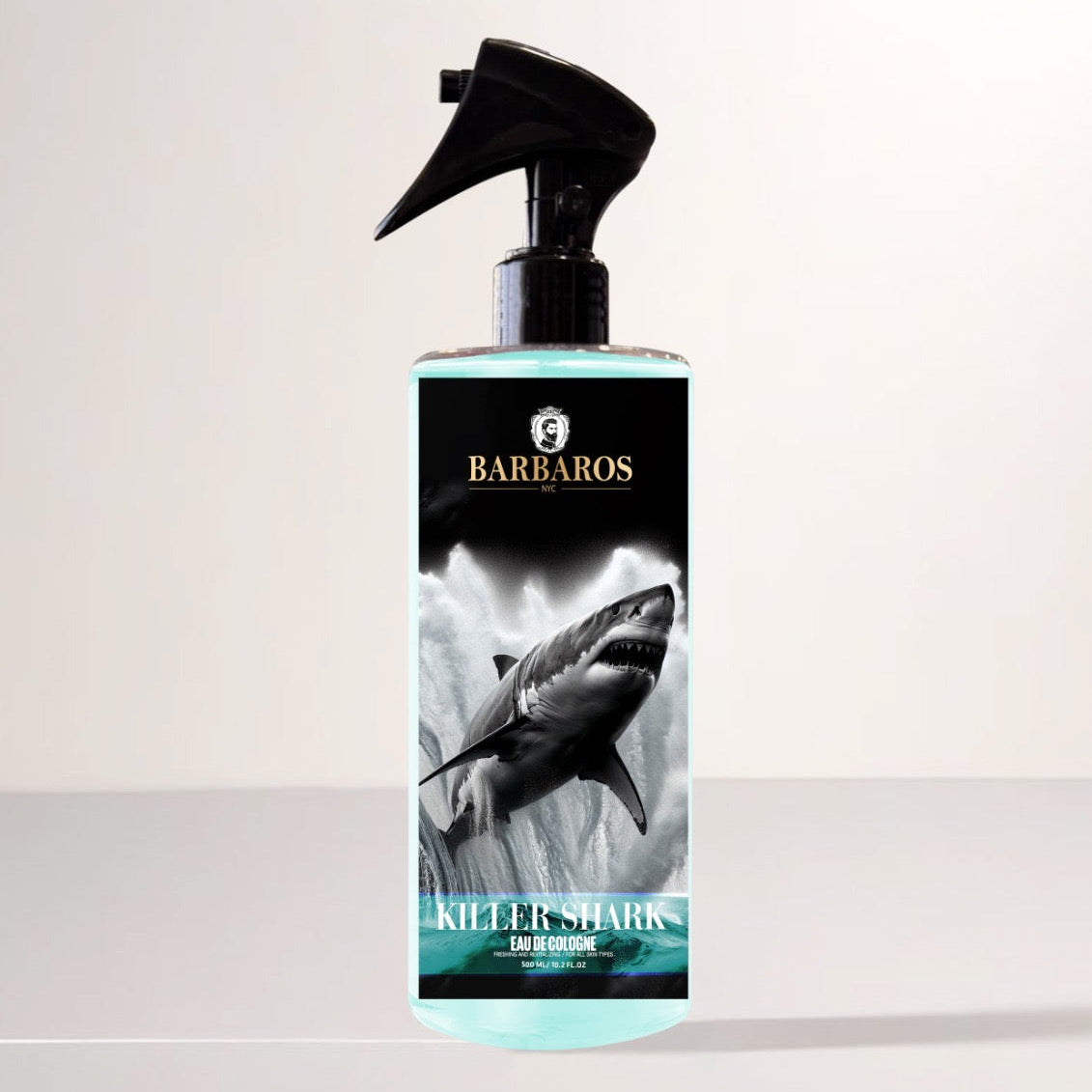 Barbaros Cologne/Aftershave 500ml (Killer Shark)