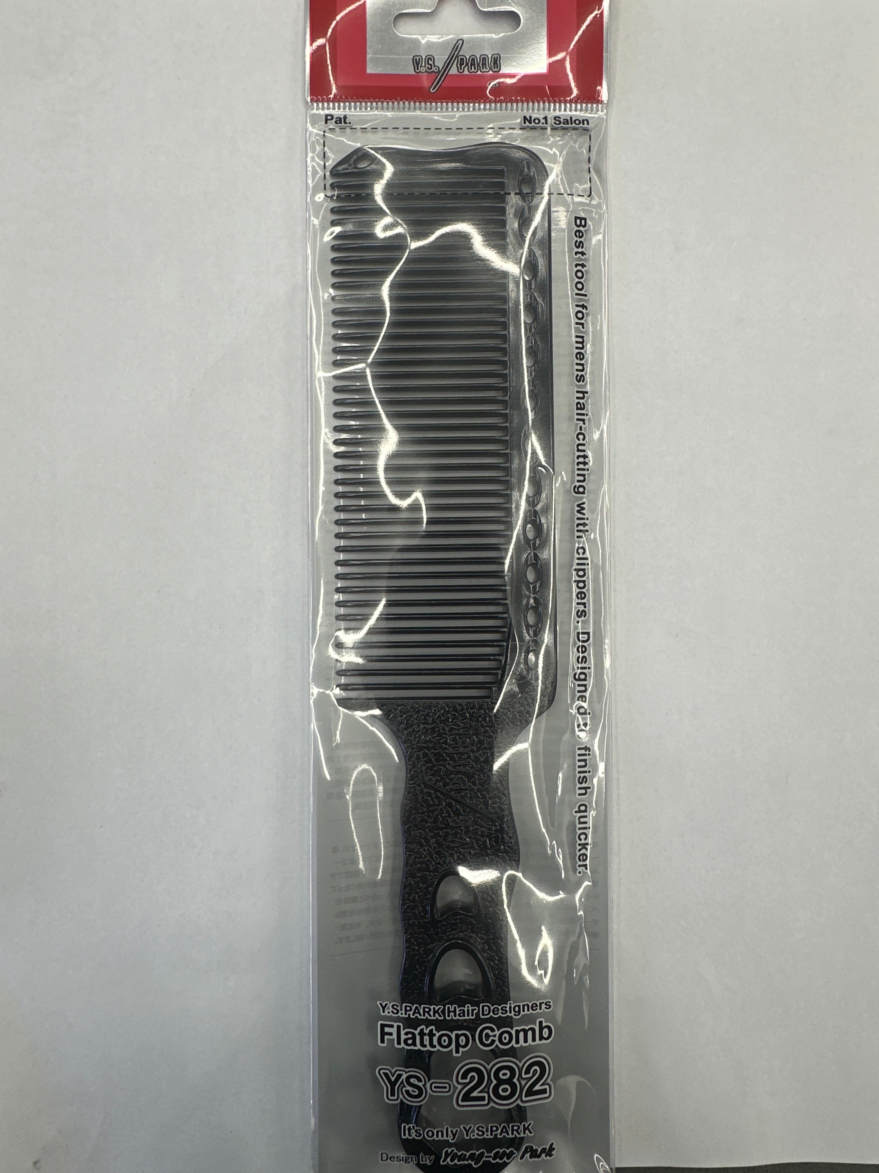 Y.s Park Flattop Comb Black