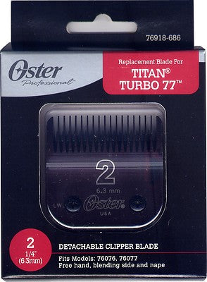 Genuine Oster Diamox Blade Size 2 for 76 Turbo 77 Titan 76918-686 Antimicrobial