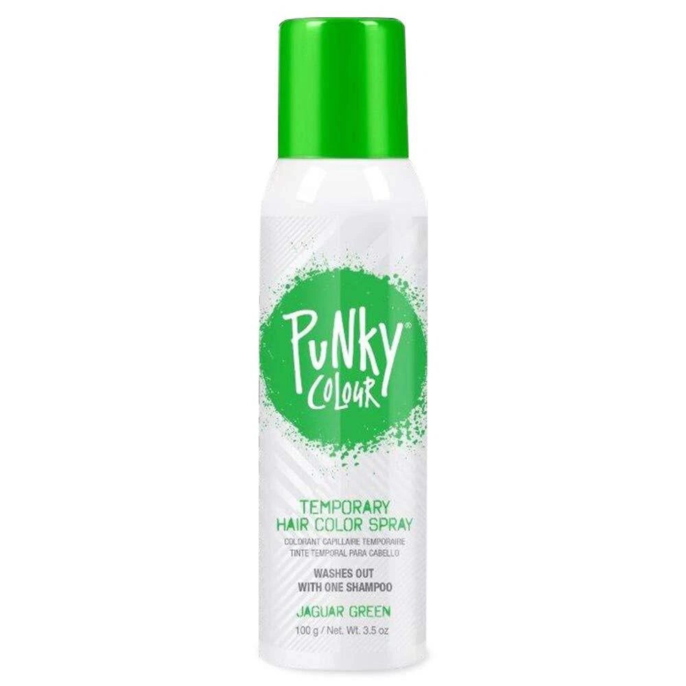 Punky Colour Long Lasting Temporary Hair Color Spray Green 3.5oz