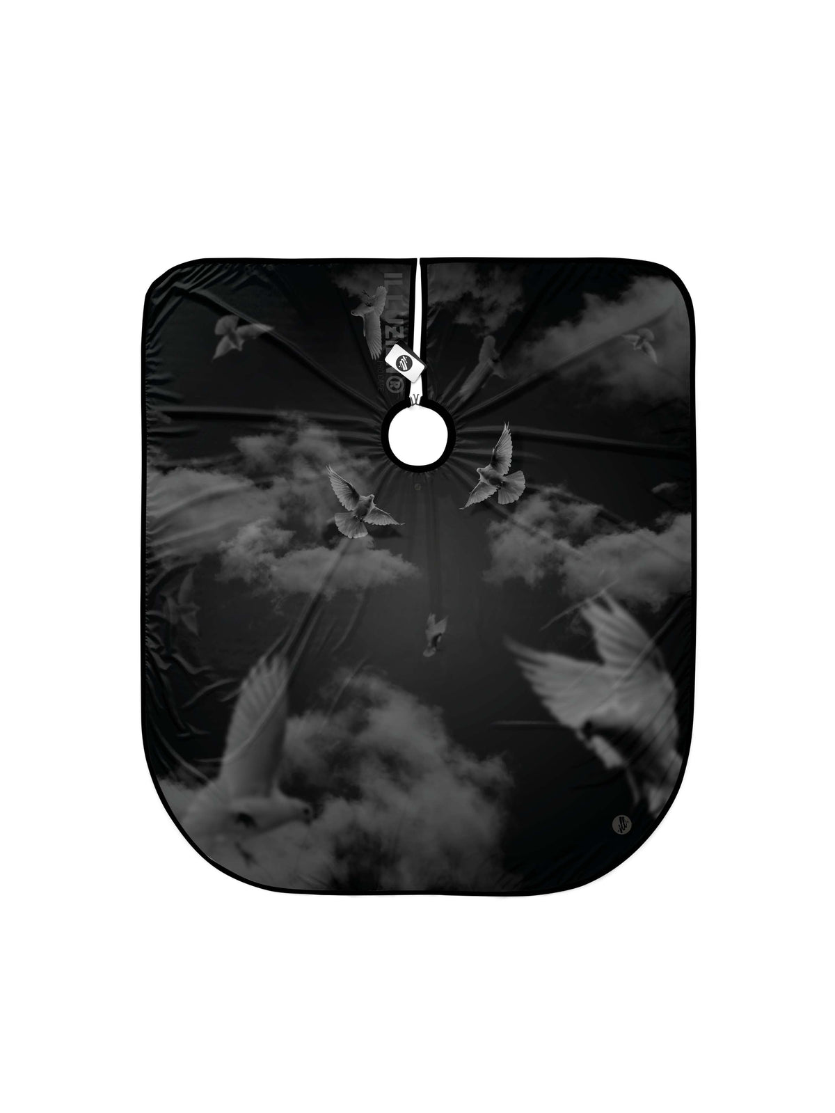 Illuzien Black Doves Pro Barber Cape