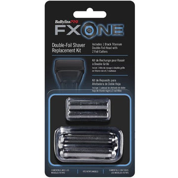 BaBylissPRO Fx One Black Replacemen Double  Foil Shaver Kit