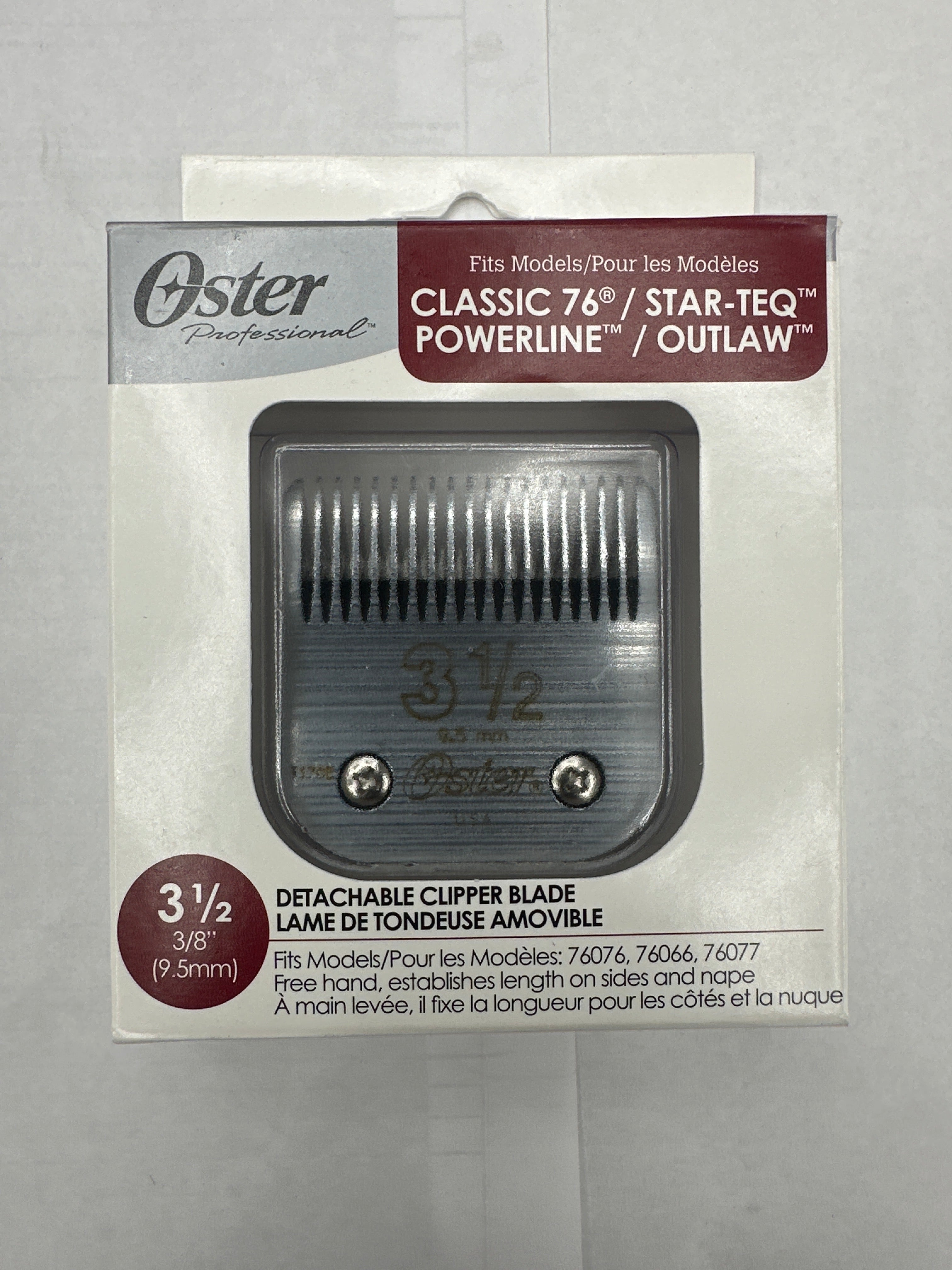 Oster Professional Detachable Clipper Blade 3/1/2