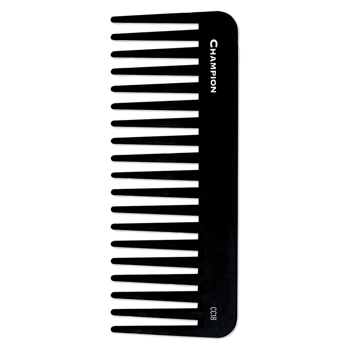Carbon Fluff Comb - 6-1/4" by BeautyZone