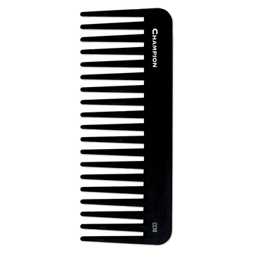 Carbon Fluff Comb - 6-1/4" by BeautyZone