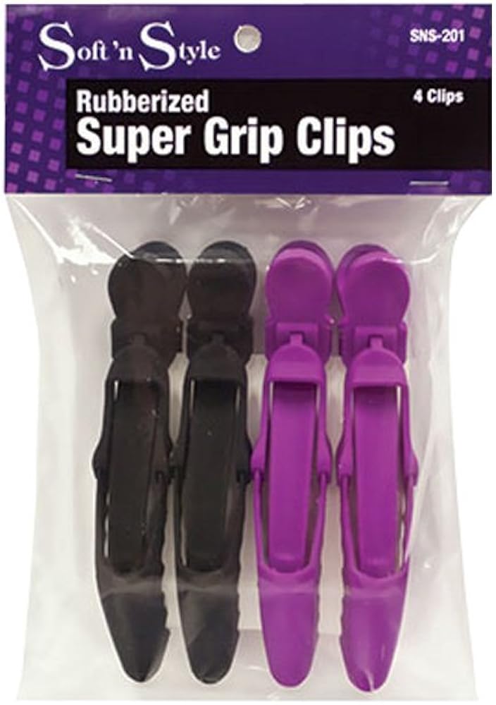 Soft 'n Style Super Grip Clips 4\1\2
