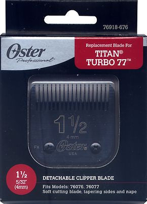 Genuine Oster Ess Blade Size 1.5 for Classic 76 Titan Solaris APEx 76918-606