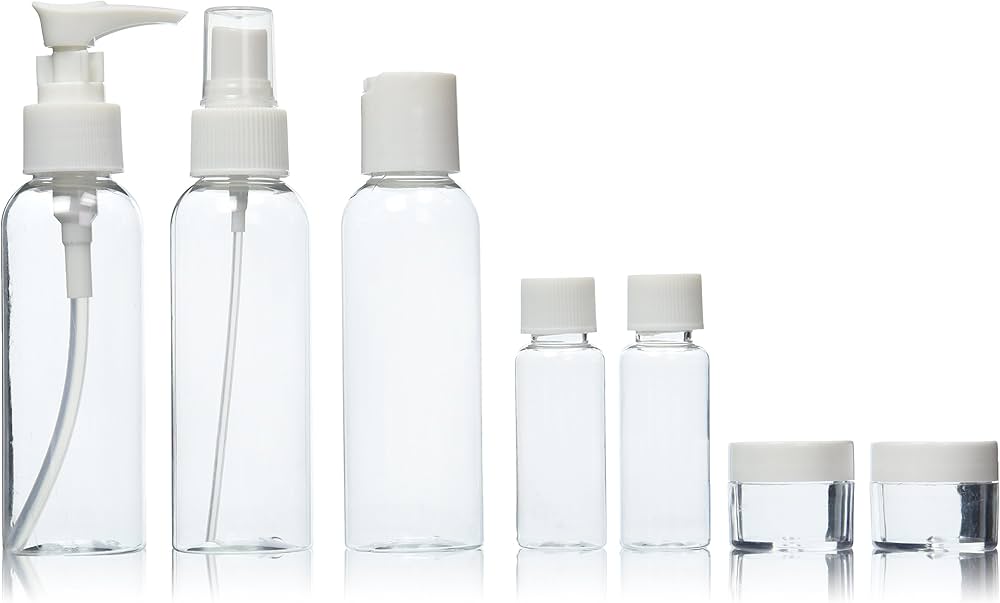 Soft Style Travel Bottle Set 7 Piece