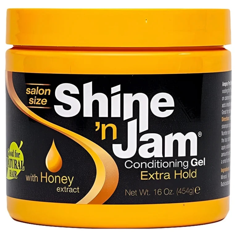 Ampro Shine N Jam Extra Hold Conditioning Styling & Braiding Gel