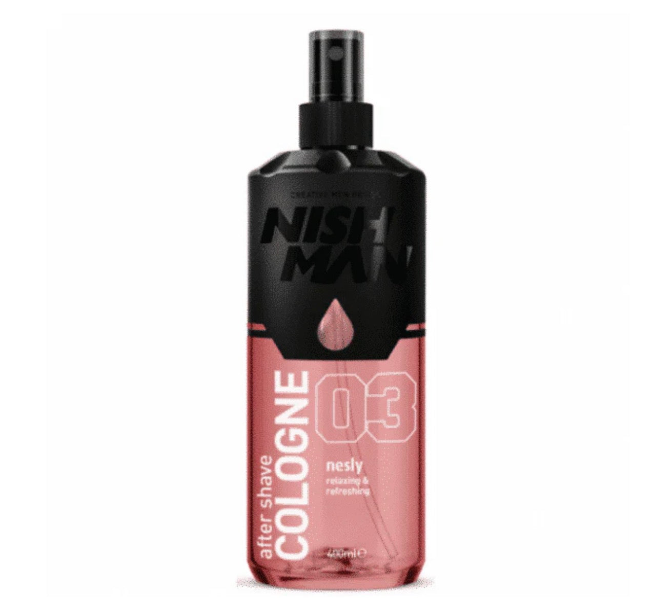 Nishman Aftershave Cologne 3 Nesly 400ml 13.5fl.oz