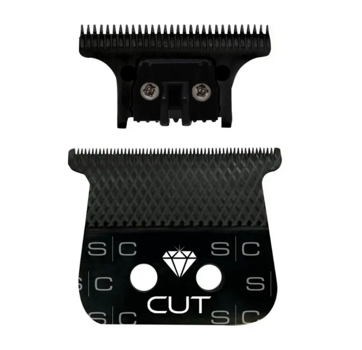 StyleCraft Replacement Diamond Cut Fixed Black Diamond Trimmer Blade