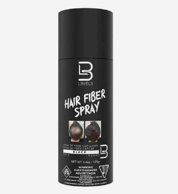 Level 3 Black Hair Fiber Spray 4.4oz