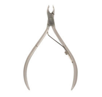 Satin Edge Cuticle Nipper Single Spring 4"