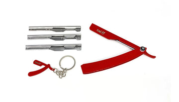 TOMB 45 Triple Cartridge Razor Holder (Red)