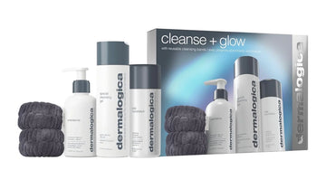 Dermalogica Let It Glow – Facial Cleansing Skincare Set includes Full Sized Precleanse, Special Cleansing Gel And Daily Microfoliant