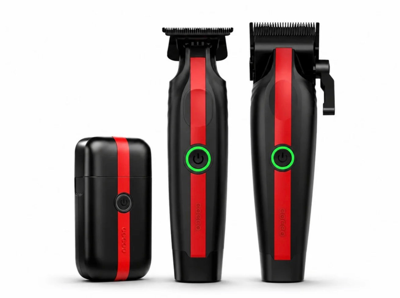 Cocco Veloce Lite Clipper and Trimmer and get Shaver FREE Black/Red