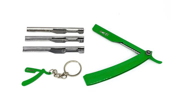 TOMB 45 Triple Cartridge Razor Holder (Green)