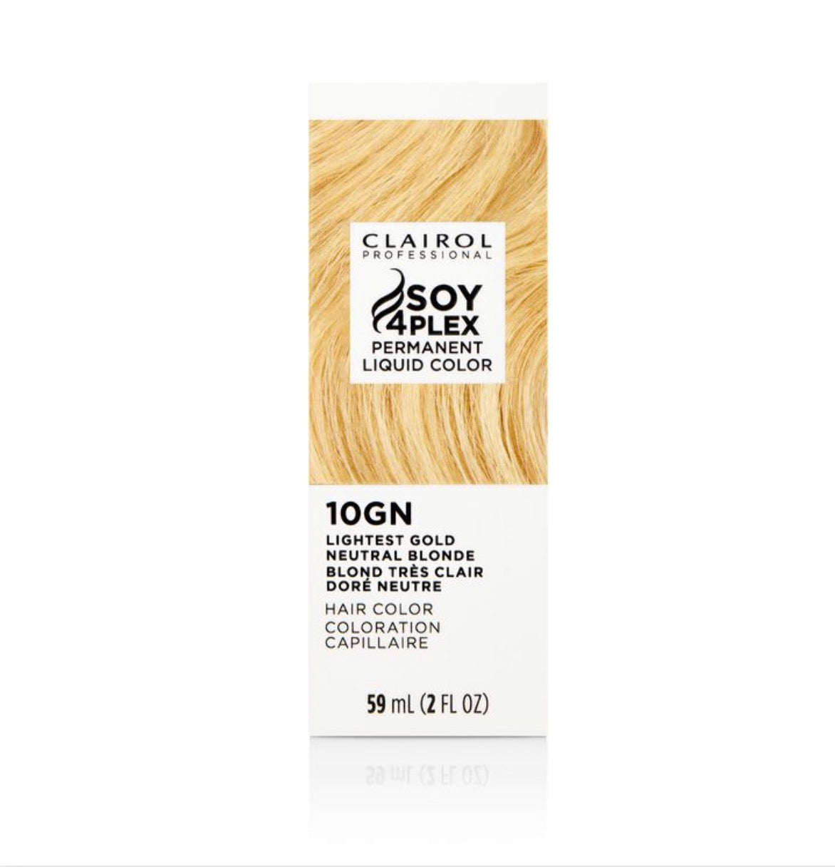 Clairol Soy 4Plex Liquicolor Permanente 10GN Lightest Gold Neutral Blonde