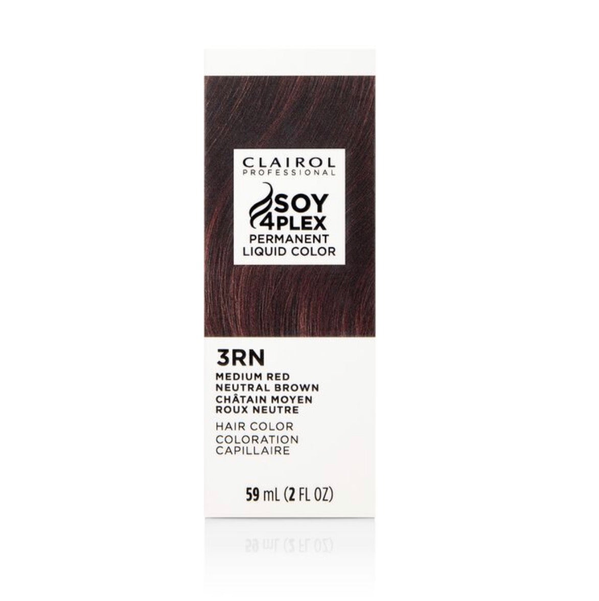 Clairol Soy 4Plex Liquicolor Permanente 3RN Medium Red Neutral Brown