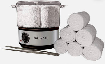 Beauty Pro Hot Towel Steamer W 6 Cloth Towels
