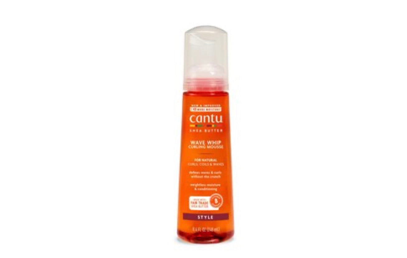Cantu Wave Whip Curling Mousse with Shea Butter 8.4oz