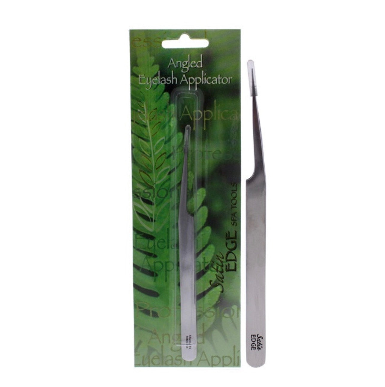 Satin Edge Angled Eyelash Applicator Lash Applicator