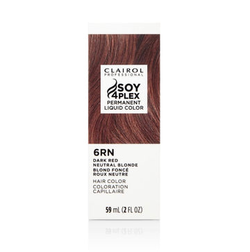 Clairol Permanent Soy Plex 4 Liquicolor Dark Red Neutral Blonde 6 RN