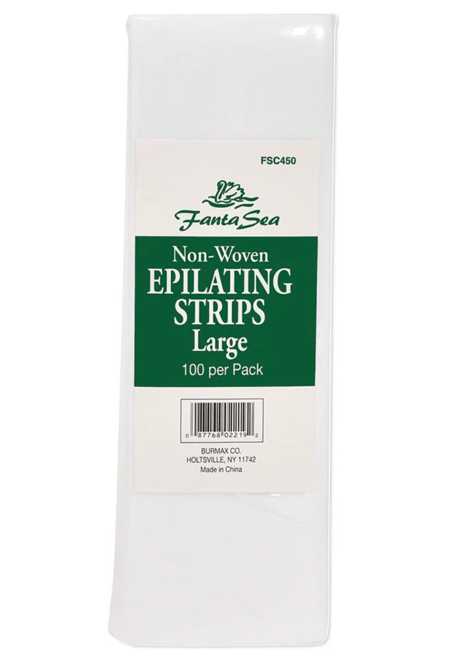 Fanta Sea Non Woven Epilating Strips Large 3" × 9" 500 Per Box