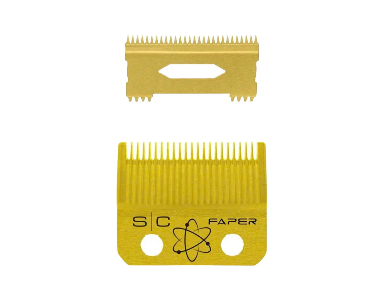 StyleCraft Pro Gold Titanium Faper Blade Set