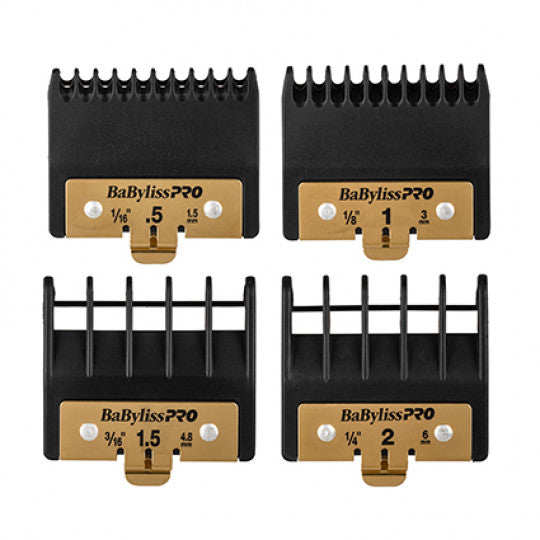 Babyliss Premium Trimmer Comb Attachment Guards Guides 4pcs