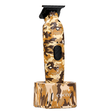 Cocco Hyper Veloce Pro Trimmer, Digital Gap Graphene Blade EdGER, High-Torque Brushless BLDC Motor, Cordless, All-Metal Design, Lithium-Ion Battery
