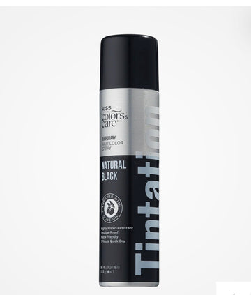 Tintation Red By Kiss Hair Color Spray Black